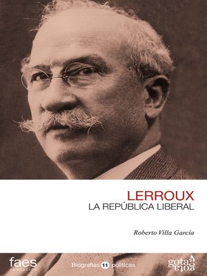 cover image of Alejandro Lerroux.  La República liberal